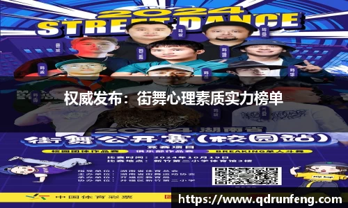 权威发布：街舞心理素质实力榜单